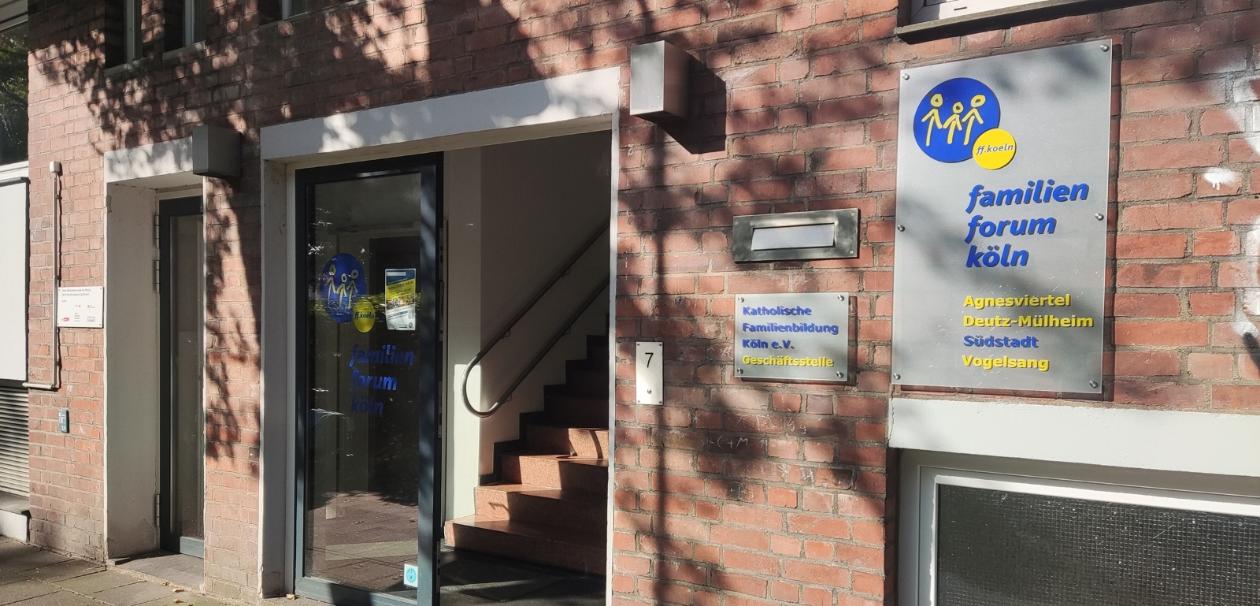 Eingangsbereich des FamilienForum Südstadt