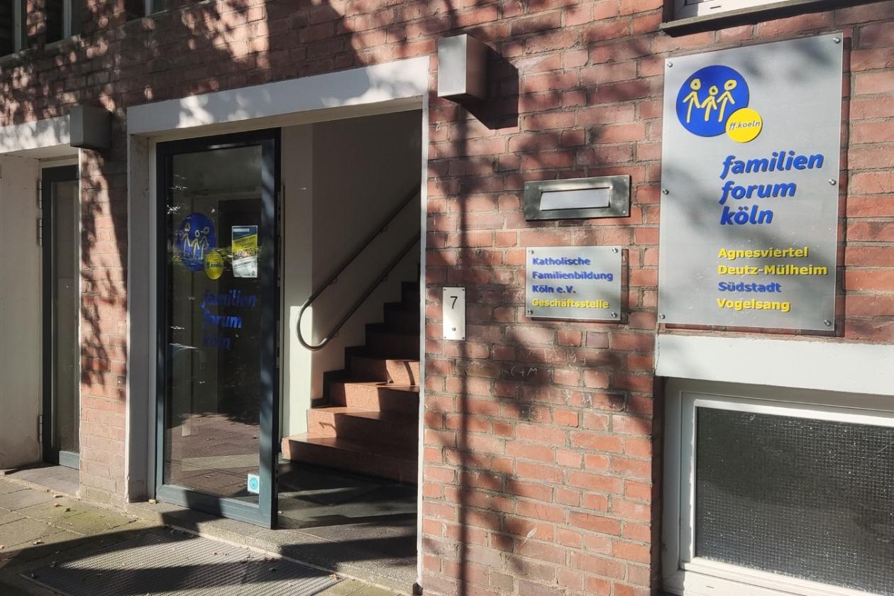 Eingangsbereich des FamilienForum Südstadt