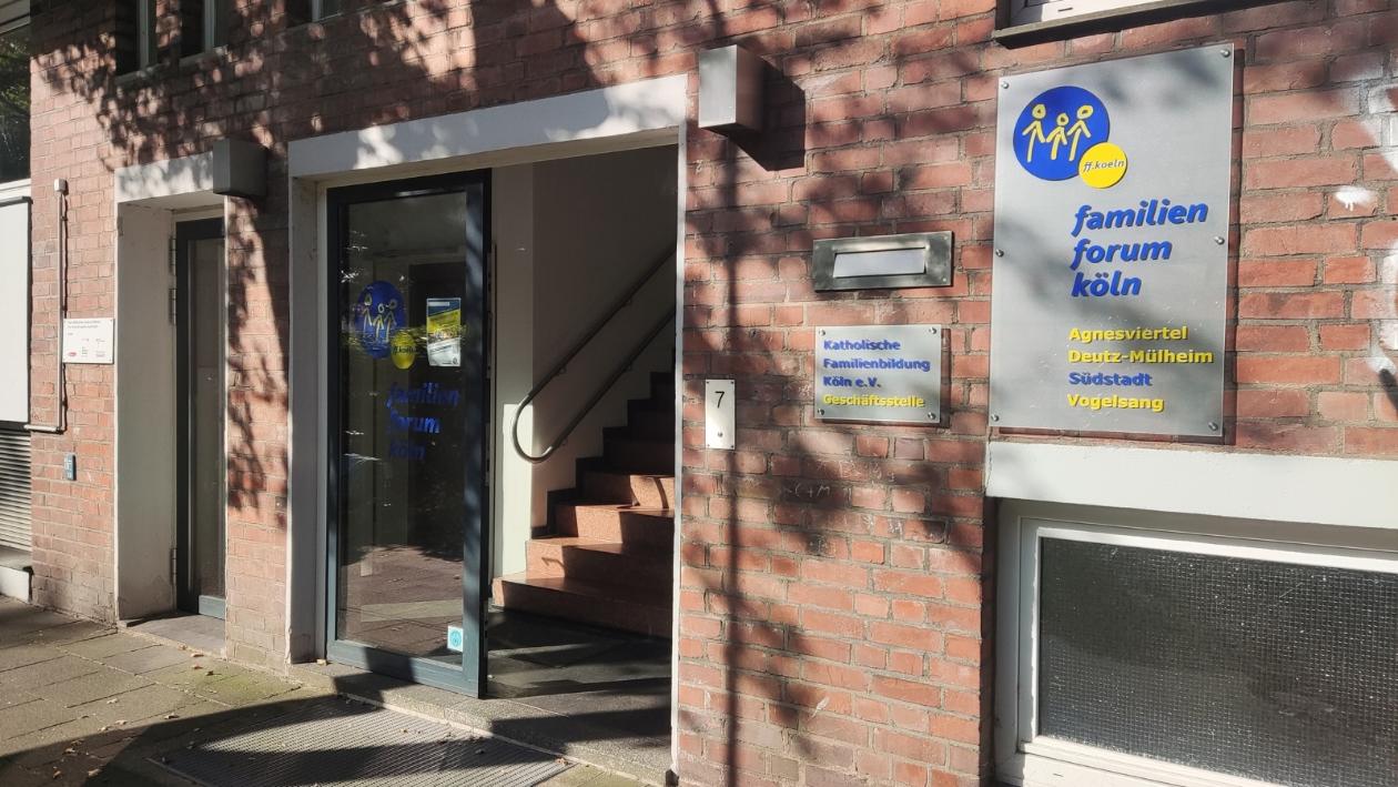 Eingangsbereich des FamilienForum Südstadt